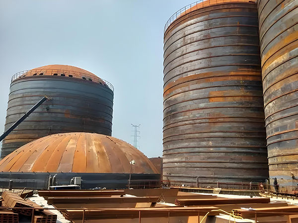 攸县焦粉钢板仓